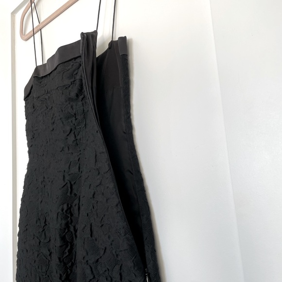 NWT Hugo Boss Black Wool Silk Blend Dress - Picture 7 of 9